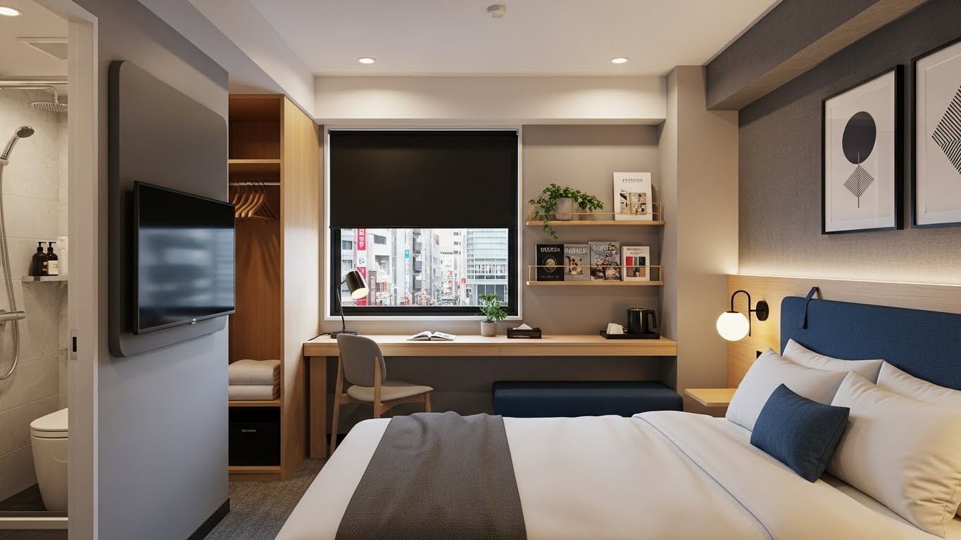 新宿・神楽坂・大久保エリア|隠れ家感がすごいおしゃれホテル