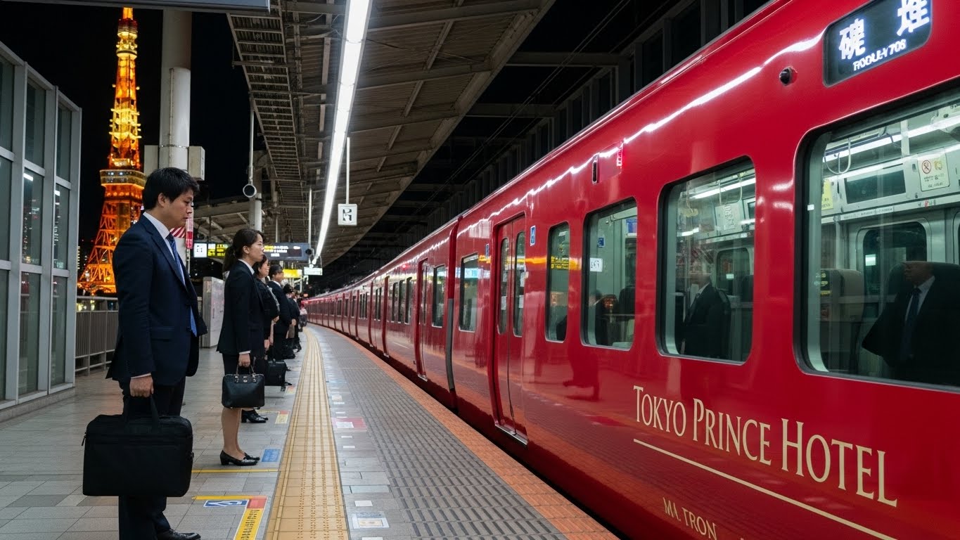 大門駅から東京プリンスホテルへは徒歩7分コース