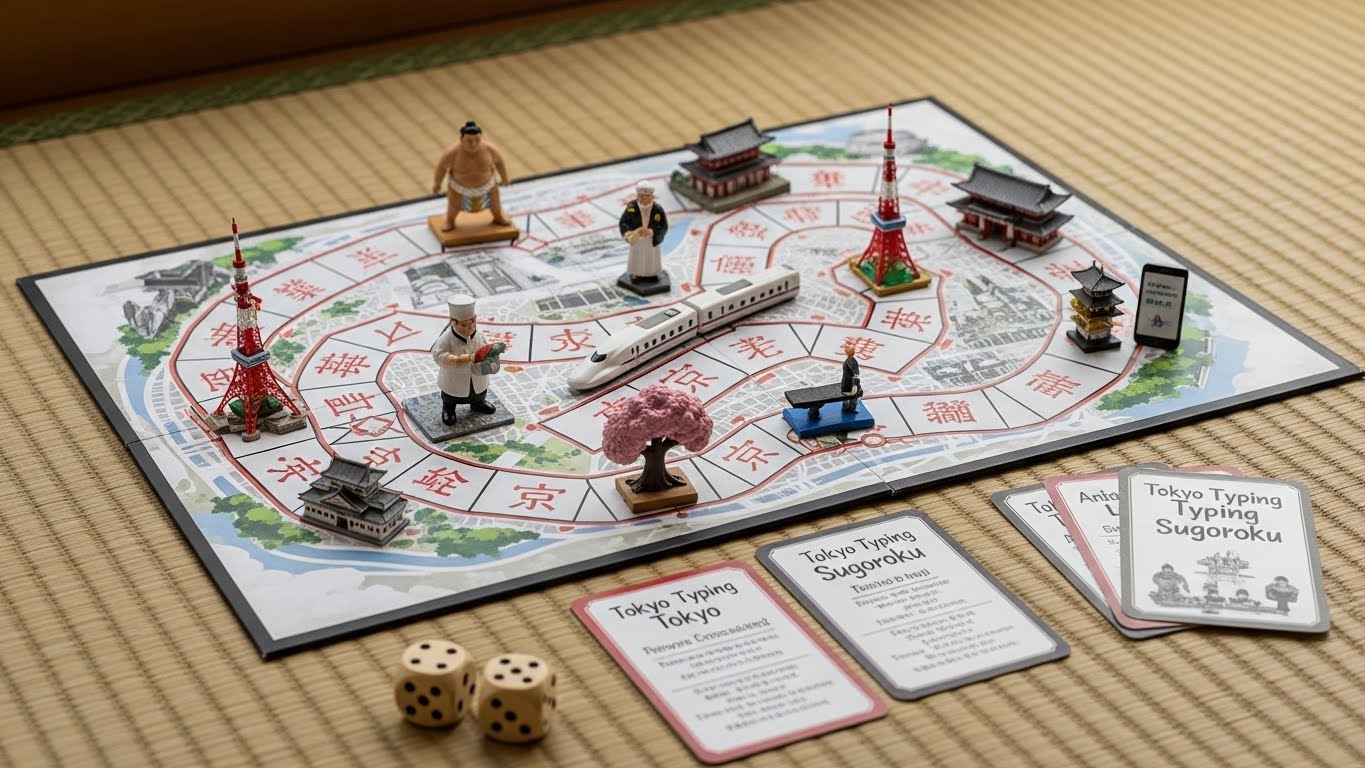 東京のタイピングレースと魅力すごろくで子どもが夢中になる遊び方