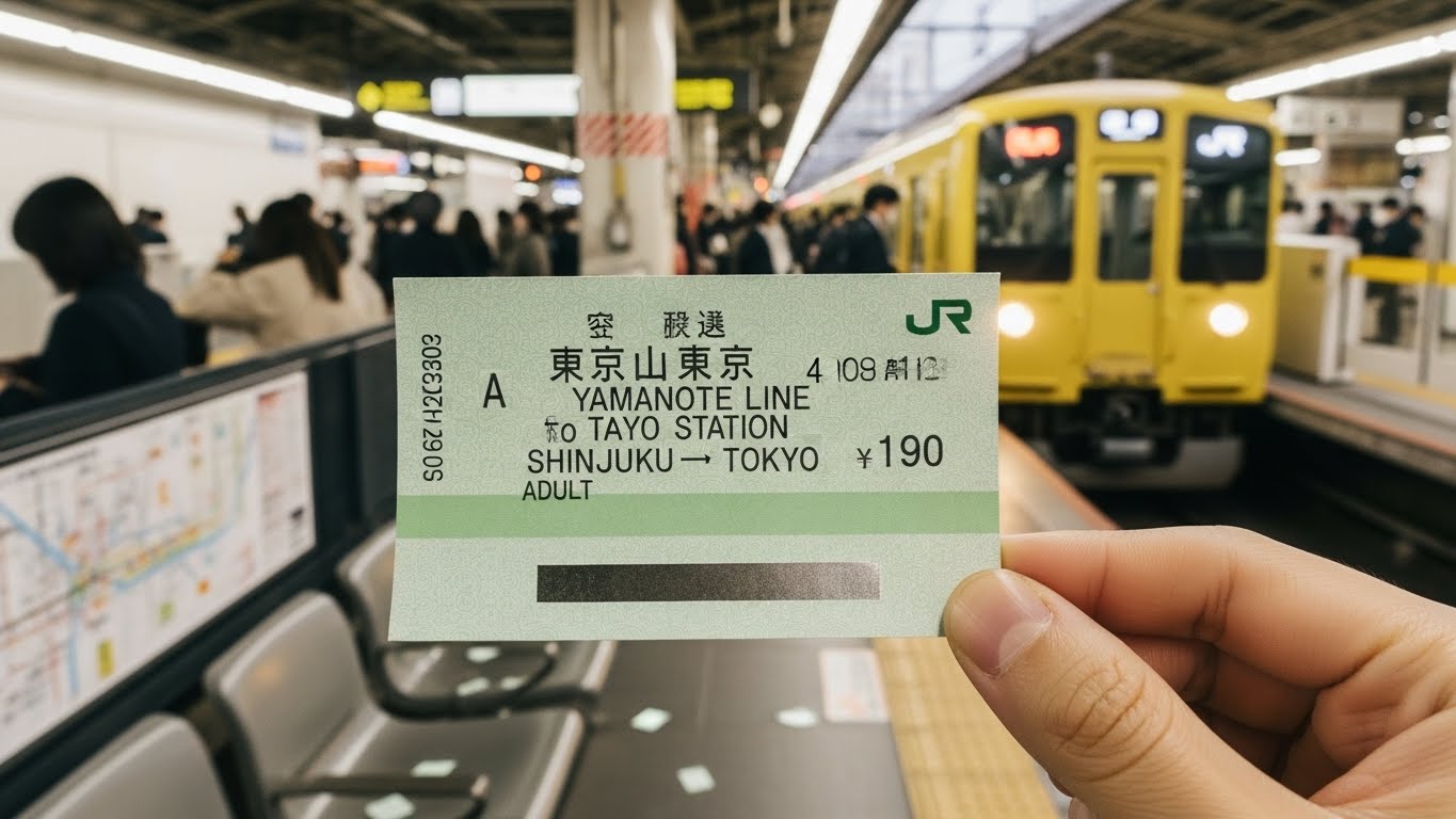 切符の使い方基本ルール5つ